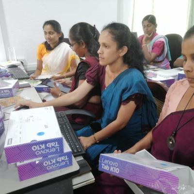 2024.07.22 Training program on integrating smart classroom specifications with the teaching and learning process in the Southern Province under the Indian Government Assistance Project - Phase 3